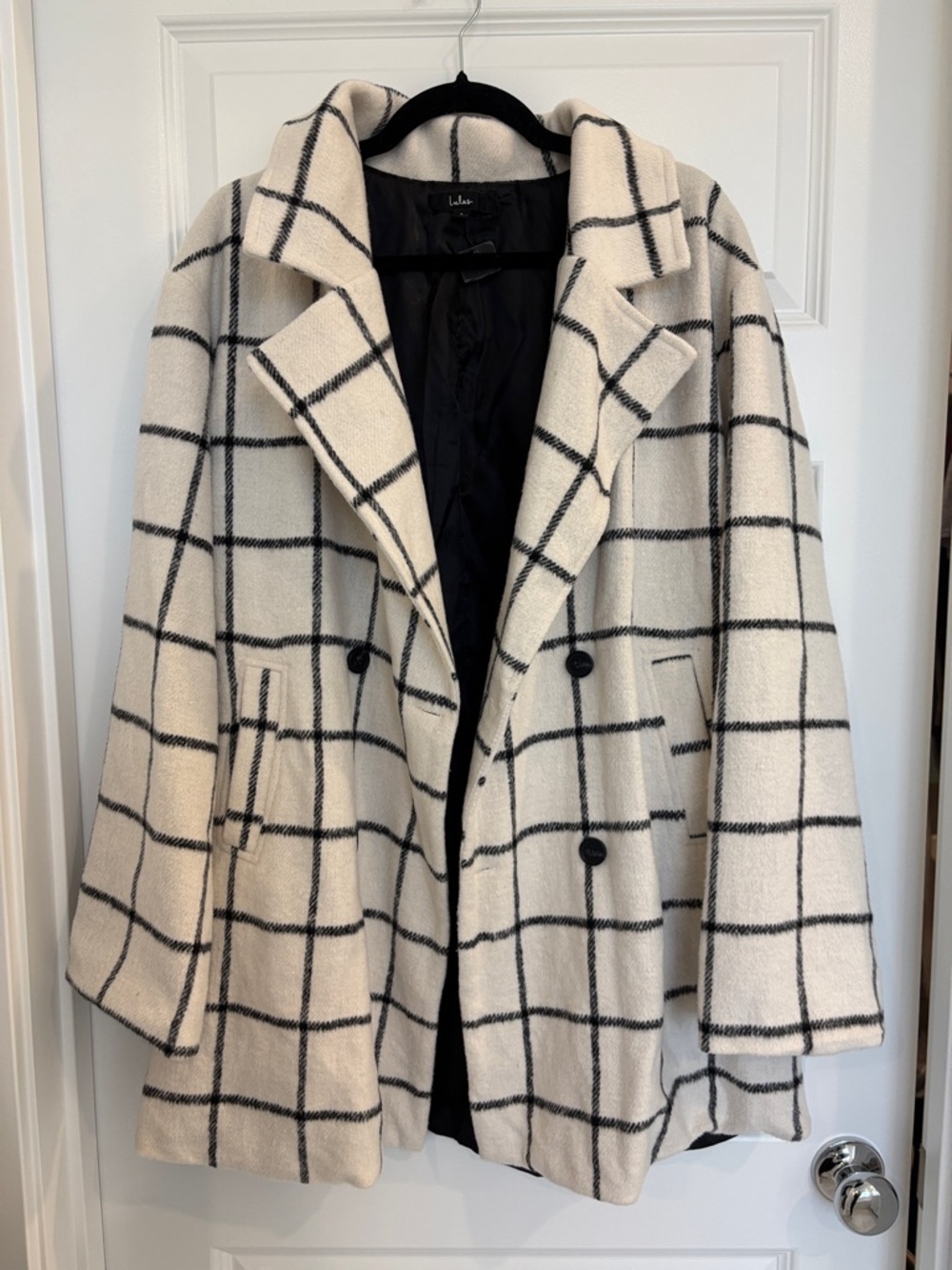 Lulu’s Plaid Coat